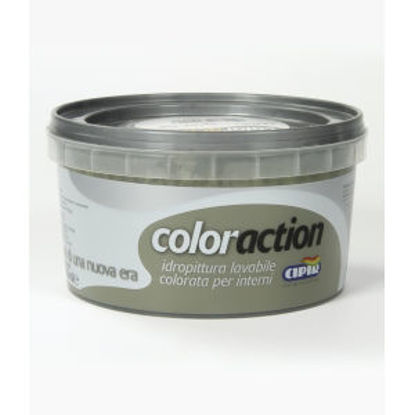 Immagine di Coloraction - lavabile - pittura acrilica lavabile colorata per interno. ombra lunare - 750 ml                                                                                                                                                                                                                                                                                                                                                                                                                      