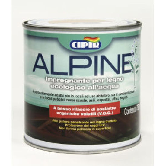 Immagine di 'alpine', impregnante all'acqua per legno, ecologico, colore noce chiaro, 750 ml.                                                                                                                                                                                                                                                                                                                                                                                                                                   