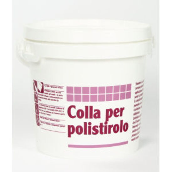 Immagine di Colla per polistirolo - pasta adesiva per rivestimenti decorativi in polistirolo. 5000 g                                                                                                                                                                                                                                                                                                                                                                                                                            
