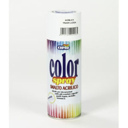 Immagine di Color spray - smalto acrilico spray, brillante per esterni e interni. trasparente - 400 ml                                                                                                                                                                                                                                                                                                                                                                                                                          