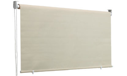 Immagine di Tenda da sole avvolgibile, mt.2x3, tessuto colore ecru                                                                                                                                                                                                                                                                                                                                                                                                                                                              