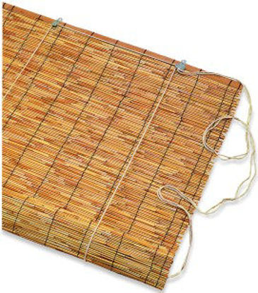 Immagine di Tapparella in  bamboo con carrucola cm.90x180 altezza                                                                                                                                                                                                                                                                                                                                                                                                                                                               