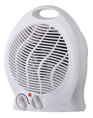 Immagine di Termoventilatore con termostato regolabile 2 selezioni riscaldanti 1000-2000w bianco                                                                                                                                                                                                                                                                                                                                                                                                                                