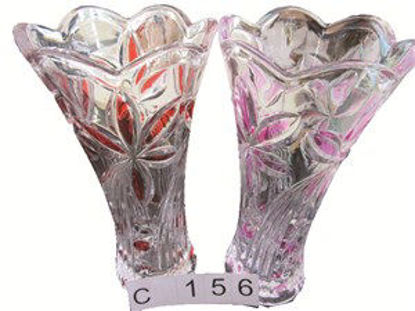 Immagine di Vaso in vetro decorato colorato c156                                                                                                                                                                                                                                                                                                                                                                                                                                                                                