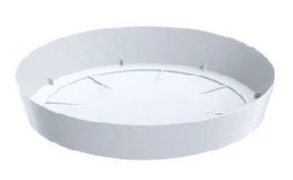 Immagine di sottovaso lofly 230 bianco misure diametro mm.230, altezza mm.37                                                                                                                                                                                                                                                                                                                                                                                                                                                    
