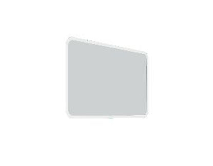 Immagine di specchiera retroilluminata a led misure cm.100x60, colore bianco lucido                                                                                                                                                                                                                                                                                                                                                                                                                                             