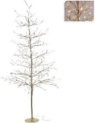 Immagine di Albero con luci calde led e giochi altezza cm.150 diametro cm.40                                                                                                                                                                                                                                                                                                                                                                                                                                                    