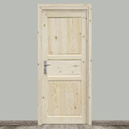 Immagine di porta domec reversibile in pino grezzo, misura anta cm.81,6x4x210                                                                                                                                                                                                                                                                                                                                                                                                                                                   