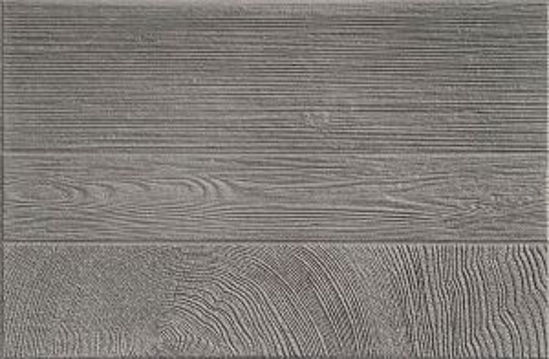 Immagine di lastra in pietra ricostruita leggermente sabbiata, decorazione woodstone antracite, dimensioni cm.40x60                                                                                                                                                                                                                                                                                                                                                                                                             