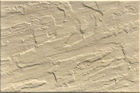 Immagine di lastra in pietra ricostruita leggermente sabbiata, decorazione pietra indiana panna, dimensioni cm.40x60                                                                                                                                                                                                                                                                                                                                                                                                            