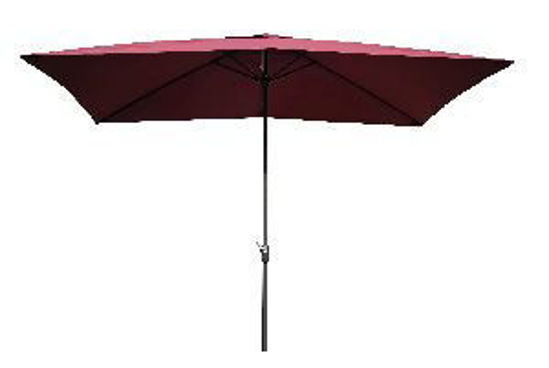 Immagine di ombrellone rettangolare con palo centrale, dimensioni cm.200x300                                                                                                                                                                                                                                                                                                                                                                                                                                                    