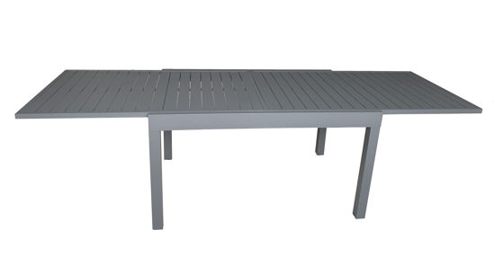 Immagine di tavolo alluminio estensibile, dimensioni cm.135/270x90 h.75                                                                                                                                                                                                                                                                                                                                                                                                                                                         